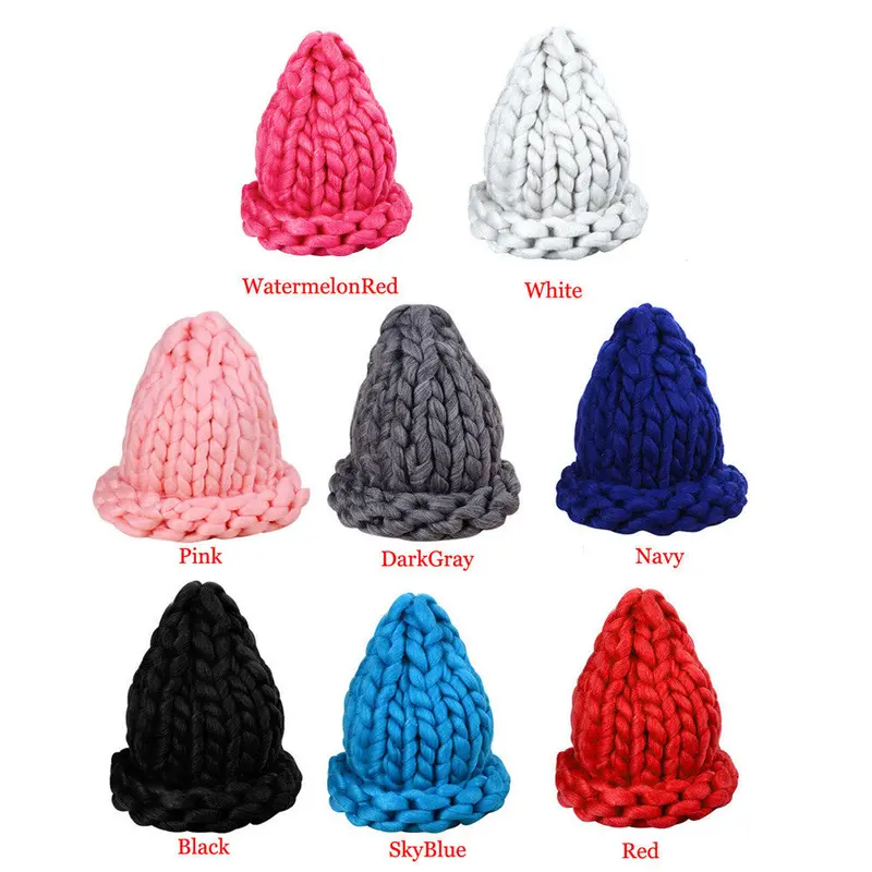 Beautiful Casual Charming Women Crochet Hat Knit Beanie Warm Cap 5