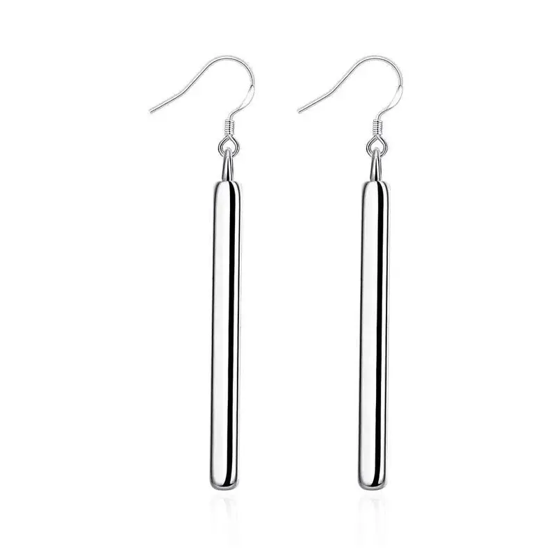 Beautiful Silver Earing Water Drop Pendientes To Us Bear Collier Plastron Femme 221 1