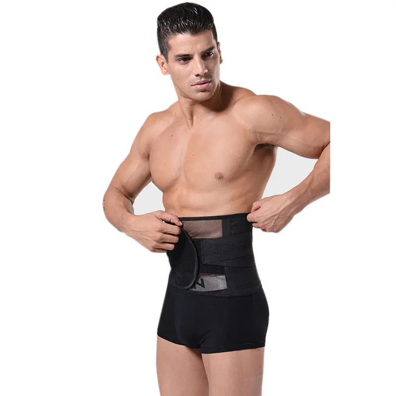 Belly Waist Corsets For Men Abdomen Shaper Tummy Trimmer Cincher Girdle Belt Burn Fat Feida 2