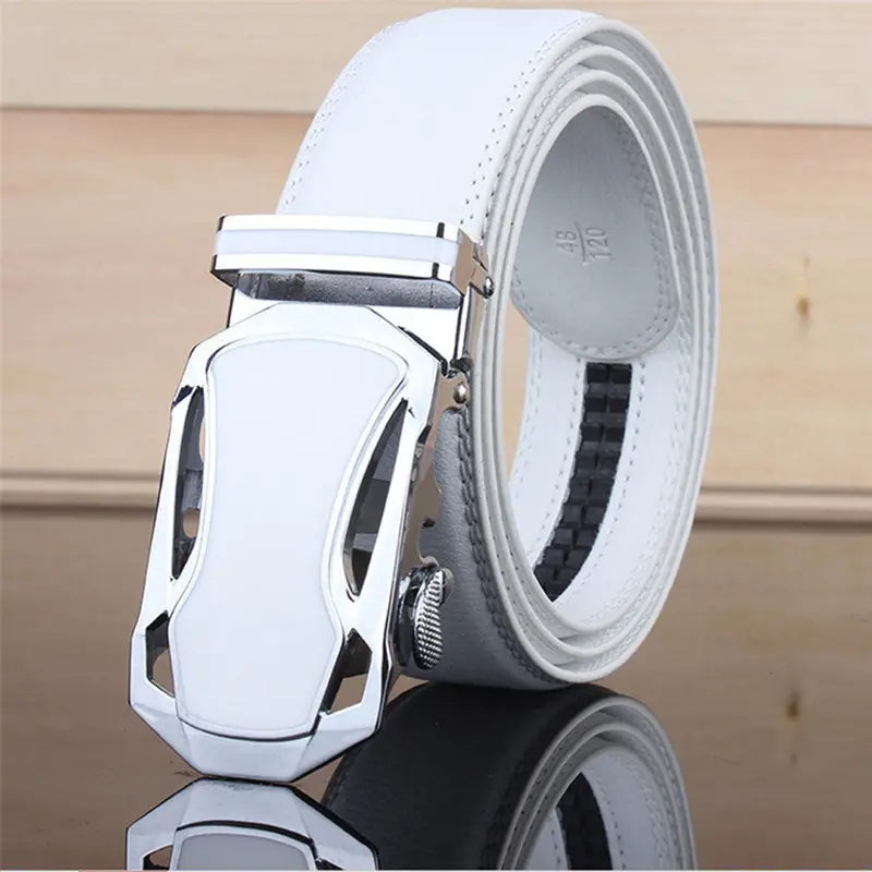 Belt Men Automatic Buckle Brand Designer Leather Belts For Business Men Which And Luxury For Man 2