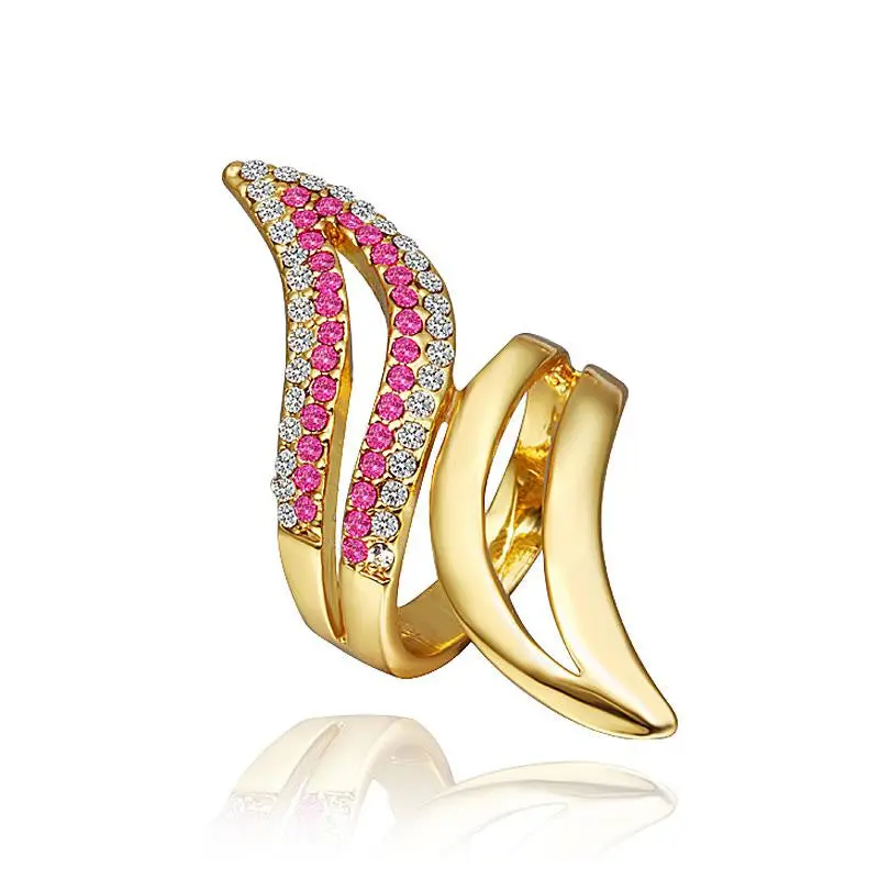 Best Friends 18K Gold Plated Rings Black Yellow Anel Feminino S In Euros258 3