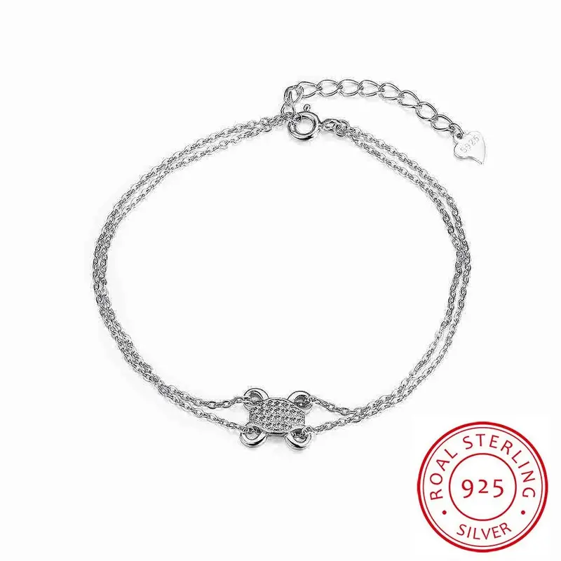 Best Friends 925 Sterling Silver Gum For Bracelets Hanging Pearl Pulseira Feminina Bijoux Women Hbh 71 4