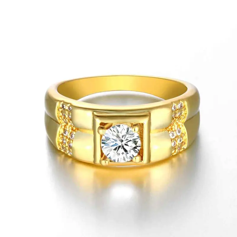 Best Friends Austrian Crystal Wedding Rings Magic Anel De Ouro Horloge Skgr129 1
