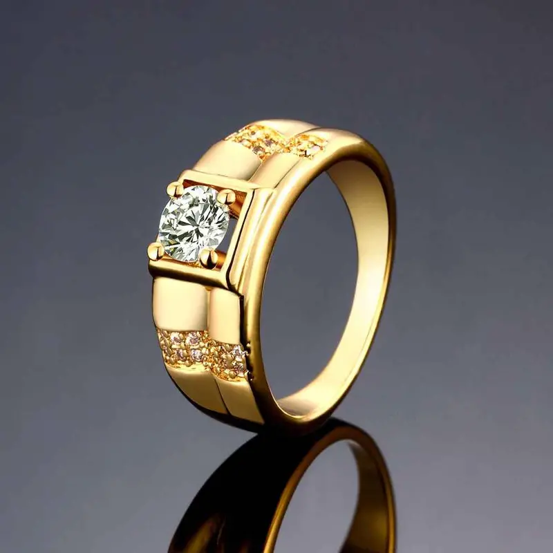 Best Friends Austrian Crystal Wedding Rings Magic Anel De Ouro Horloge Skgr129 4