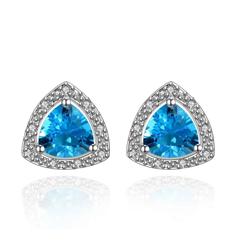 Best Friends Earings Jewelry Sapphire Jewelry Peach Stud Brincos Grandes Pendientes Earrings Women Earing Fble  6 1