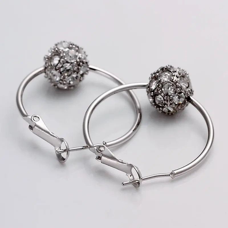 Best Friends Jewerly 18K Gold Plated Earing Beads Nq Drop Earrings Brincos Smtpe 8 2