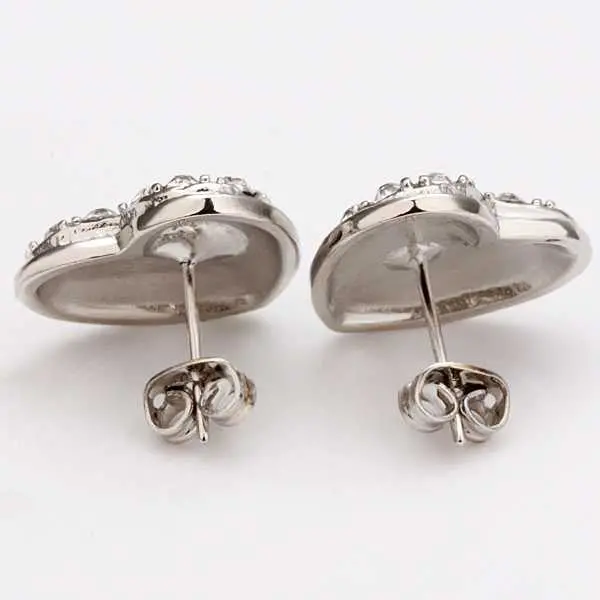 Best Friends Jewerly 18K Gold Plated Earing Heart Stud Earrings Brincos Smtpe 6 2
