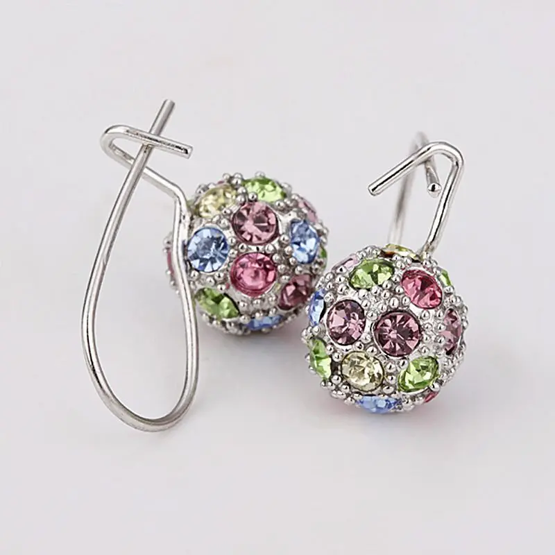 Best Friends Jewerly 18K Gold Plated Earing Nc Colorful Drop Earrings Brincos Smtpe 72 1