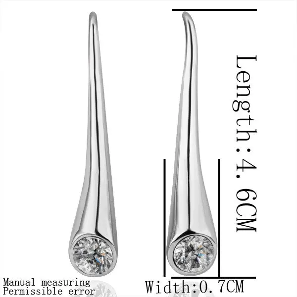 Best Friends Jewerly 18K Gold Plated Earing Torch Drop Earrings Brincos Smtpe 96 1
