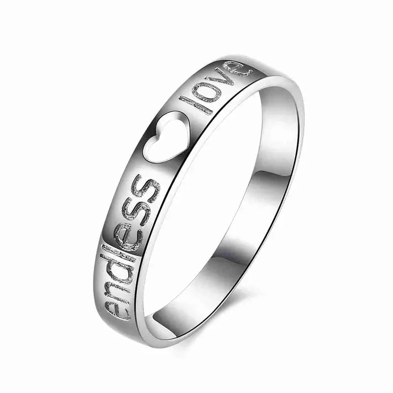 Best Friends Pure 925 Sterling Silver Rings For Men Heart Love Anel Masculino S In Euros Stvr 84 1