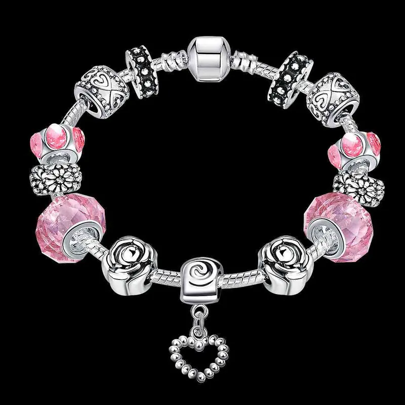 Best Friends Silver Plated Bracelet Men Love Fall Pulseras Hombre Sport Pfdh 31 2