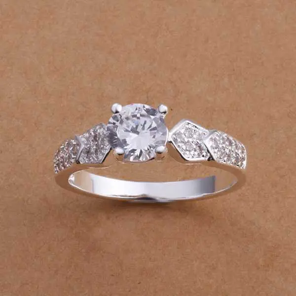 Best Friends Silver Wedding Rings Austria Crystal Opal Joyas 67 2