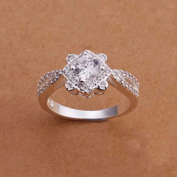 Best Friends Silver Wedding Rings Austria Crystal Opal Joyas 67 3