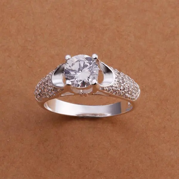 Best Friends Silver Wedding Rings Austria Crystal Opal Joyas 67 4