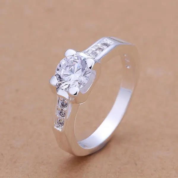 Best Friends Silver Wedding Rings Austria Crystal Opal Joyas 67 5
