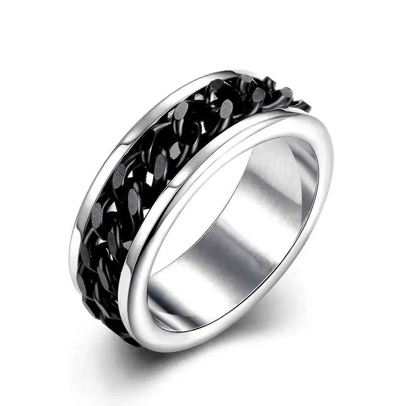 Best Friends Titanium Steel Engagement Rings Button Chain Anel De Ouro Margarida295 1