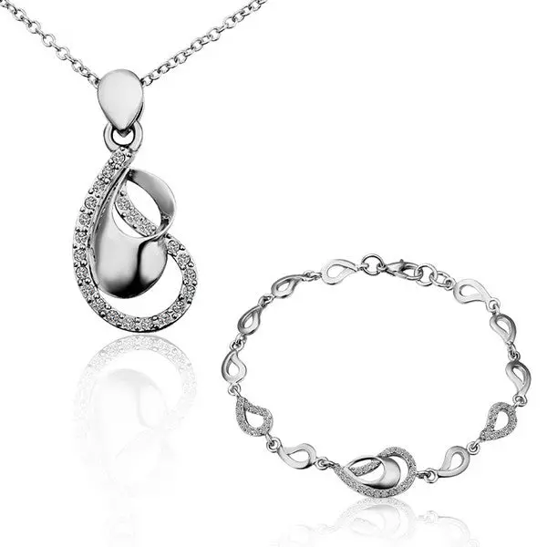 Best Gift 18K Gold Plated Jewelry Set Joyas Smtps231 1