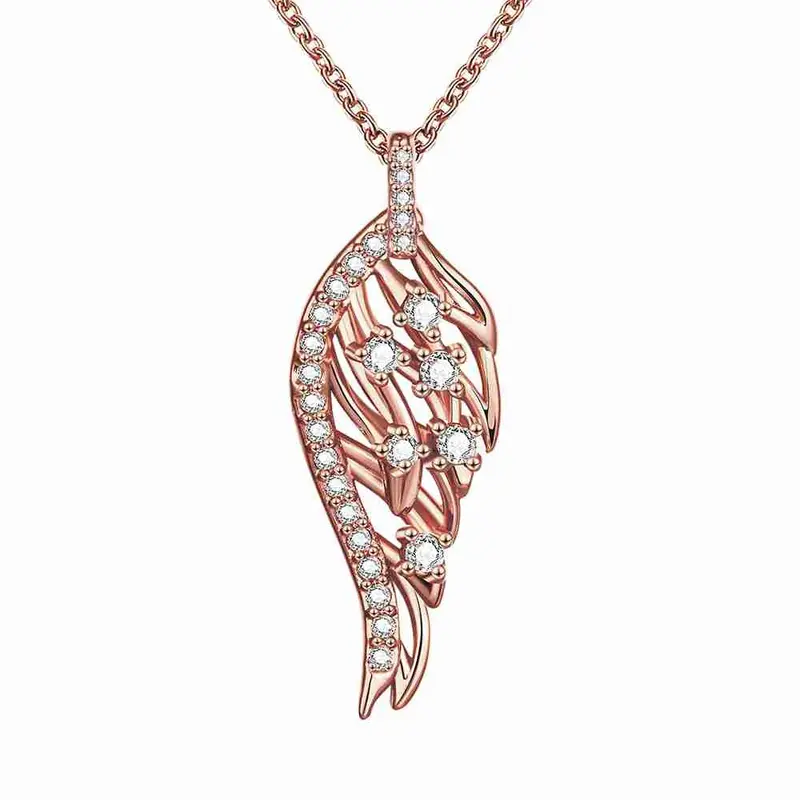 Best Gift 18K Gold Plated Necklaces Peacock Tail Collares Men Jewelry 2