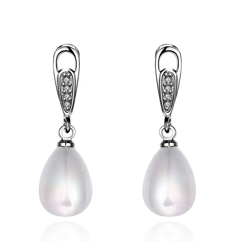 Best Gift 925 Silver Earing Drop Water Beads Pearl Earrings Earings Nple 4 1