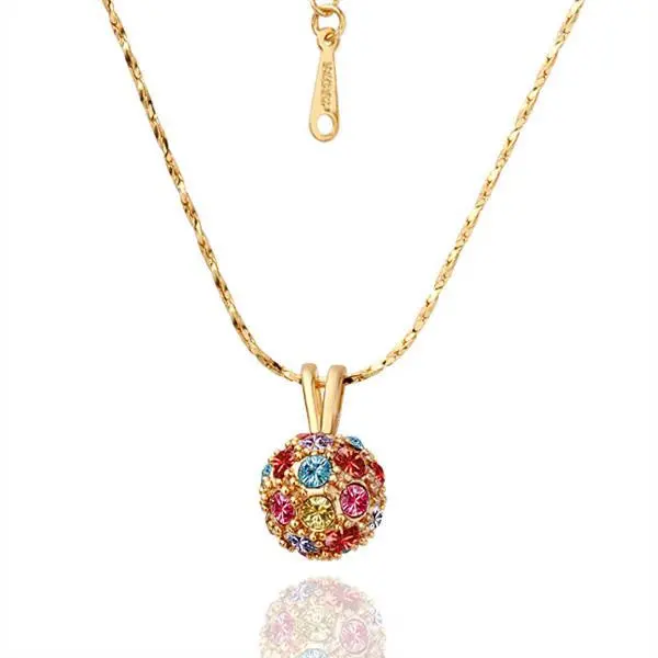 Best Gift Acessorios Para Mulher Necklace Men Crystal Ball Collares Mujer Bijoux Women 38 2