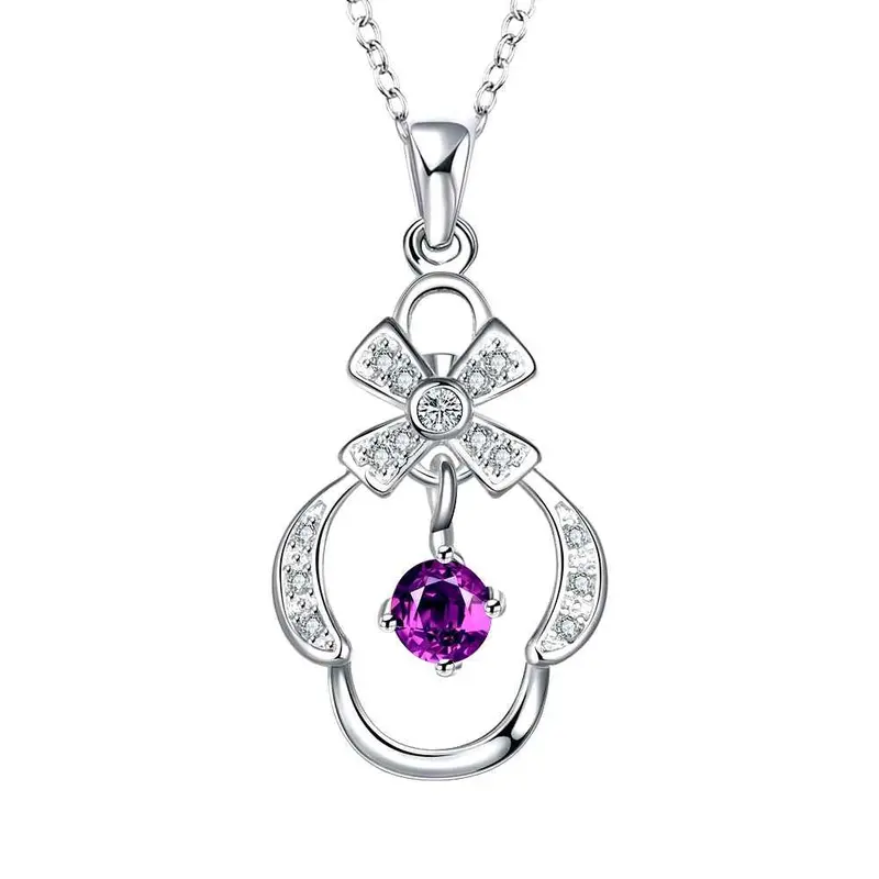Best Gift Silver Collar Necklace Insets Swing Collar184 3