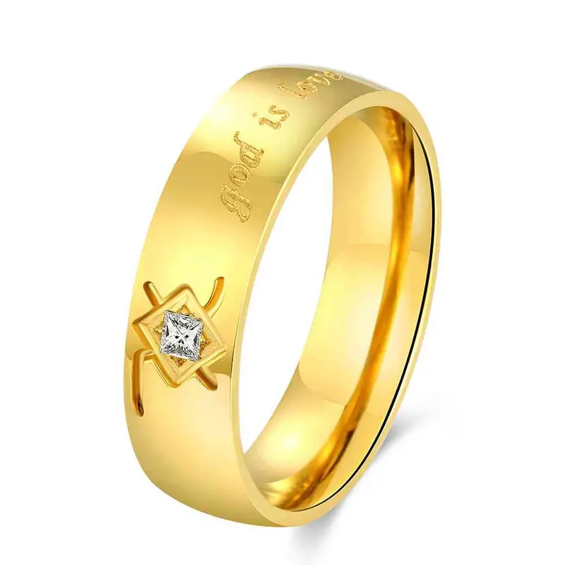 Best Gift Silver Engagement Ring Austria Crystal Men Anel Bijouterie 93 1