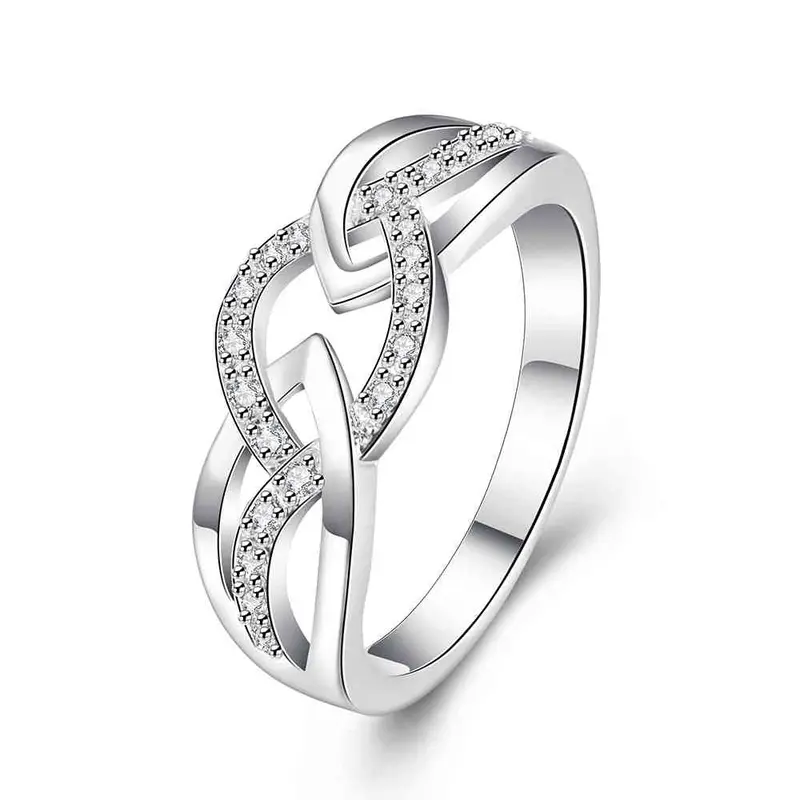 Best Gift Silver Wedding Rings Crown A Easy Way Men Ring 7 4