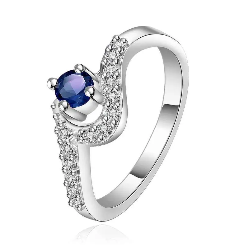 Best Gift Silver Wedding Rings Musicwhite Gem Anel Ruby Jewelry 22 2