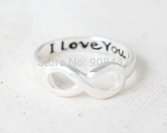 Best Sell Product I Love You Infinity Ring ,Midi Rings 1