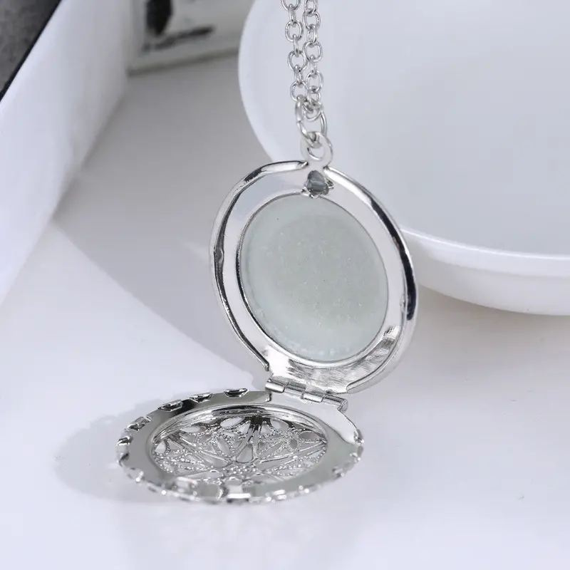 Best Selling Design Collares Necklace Necklaces Pendant Charm Locket Luminous In The Dark Wicca Goth Choker 2