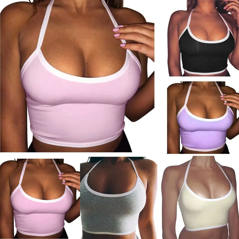 Best Selling Sexy Crop Top Women Tops Boho Tank Bustier Bra Vest Bralette Blouse Cami Girl Vest 11