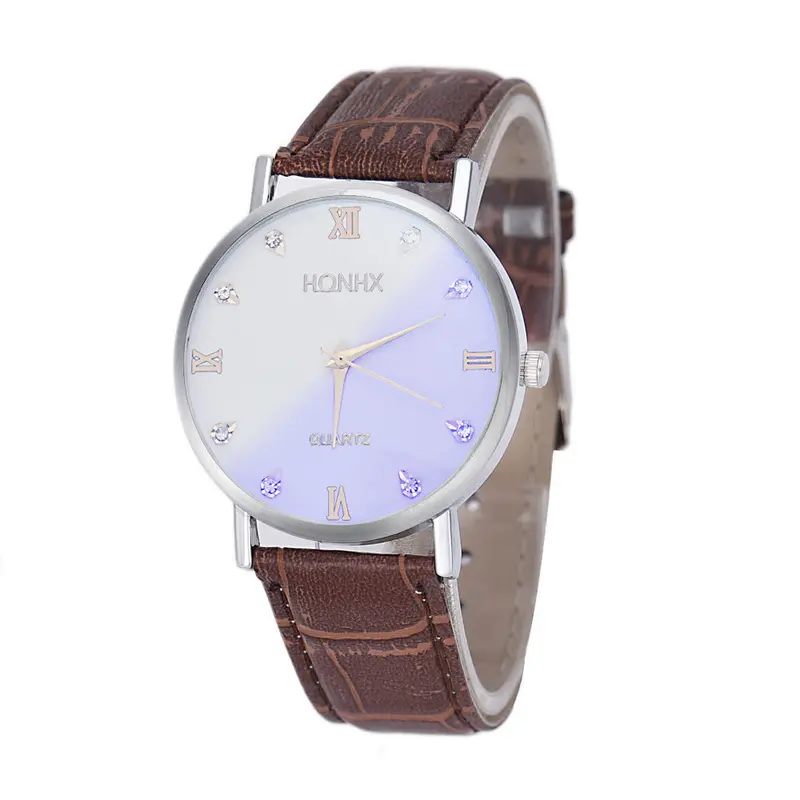 Best Selling Trendy Men's Women Dress Watch Leather Clock Casual Business Watch Men Wristwatch Relogio Masculino Hour 3