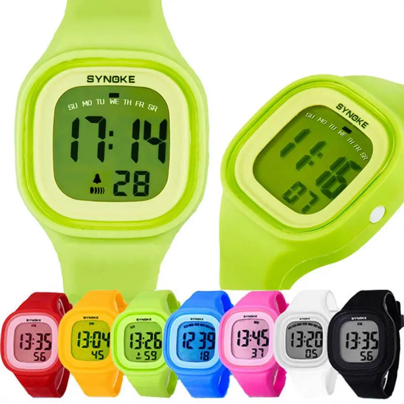 Best Selling Watch Silicone Led Light Digital Sport Watches Kids Student Girl Boy Relogio Casual Mujer Montre Reloj 1