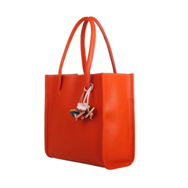 Best Selling Women Bag Elegant Girls Hbags Leather Shoulder Bag Two Style 9 Cy Color Flower Women Tote Bolsas 10