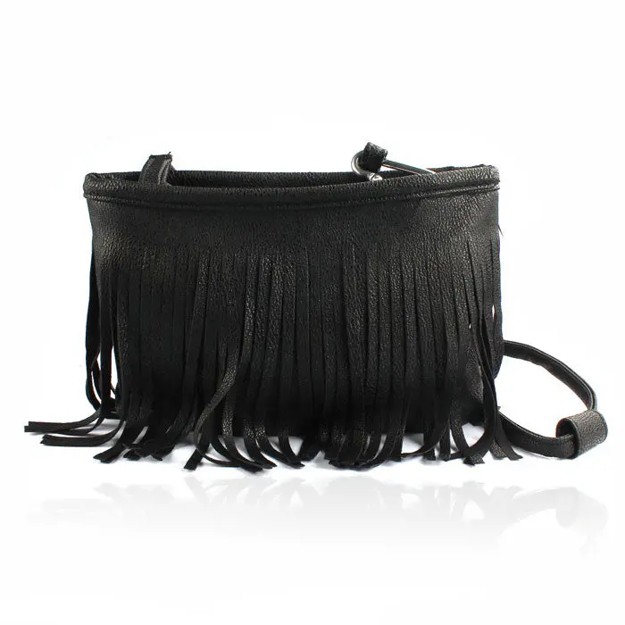 Best Selling Women Tassel Shoulder Bags Messenger Clutch Baguette Handbag Women Satchel Crossbody Bags Messenger Bag 1