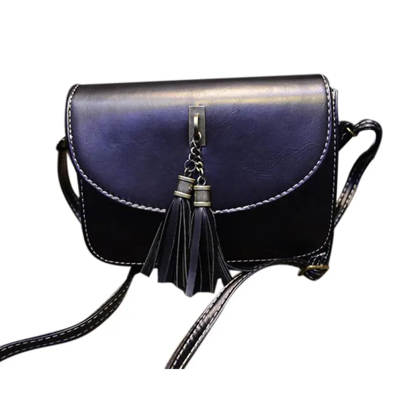 Best Sold Luxury Shining Women Bag Leather Tassels Crossbody Hbag Satchel Messenger Bag Crossbody Clutch 1