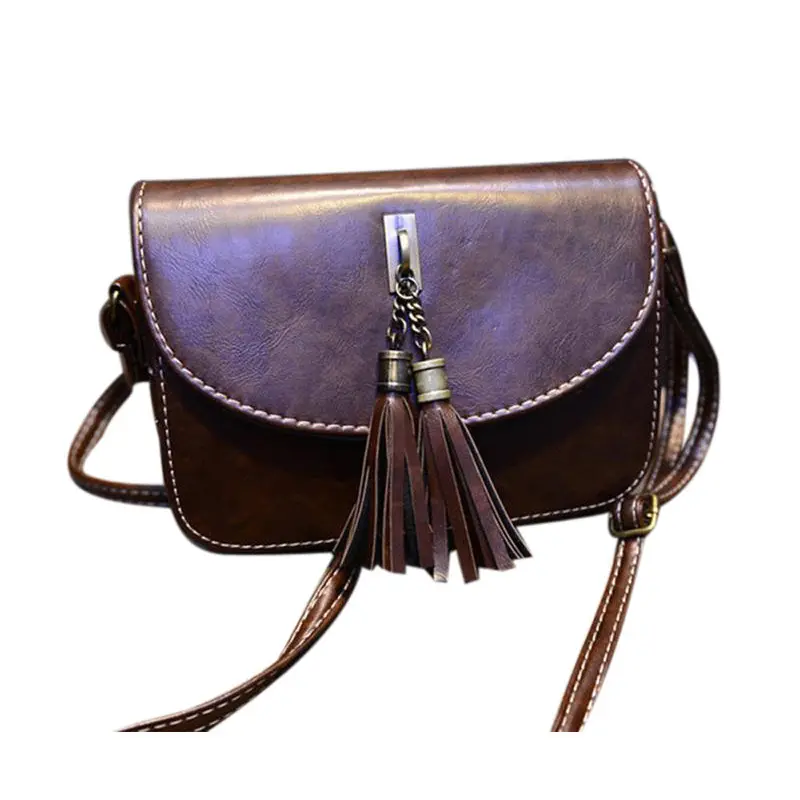 Best Sold Luxury Shining Women Bag Leather Tassels Crossbody Hbag Satchel Messenger Bag Crossbody Clutch 3