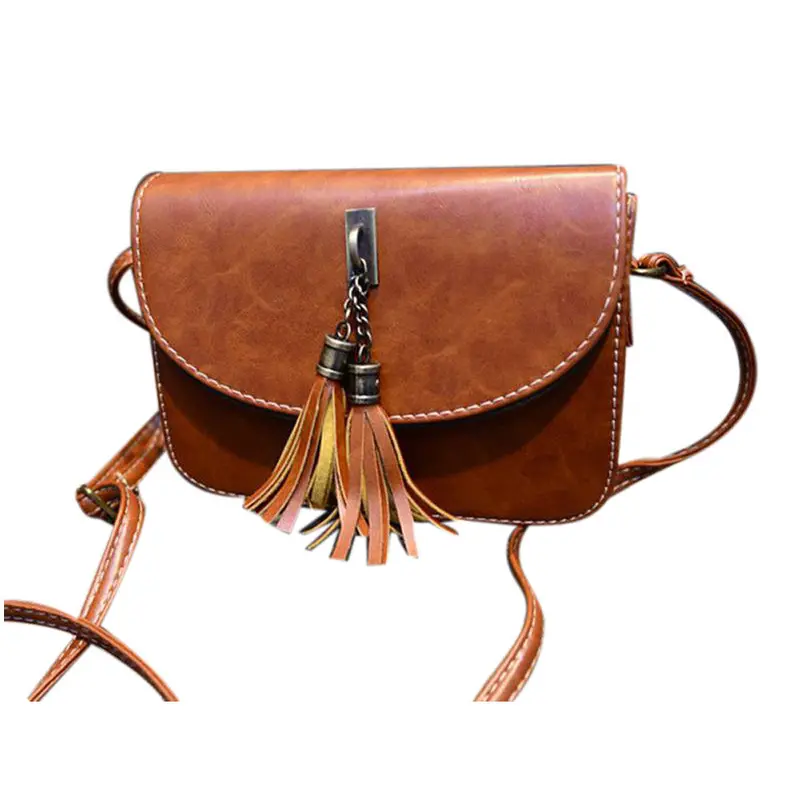 Best Sold Luxury Shining Women Bag Leather Tassels Crossbody Hbag Satchel Messenger Bag Crossbody Clutch 5