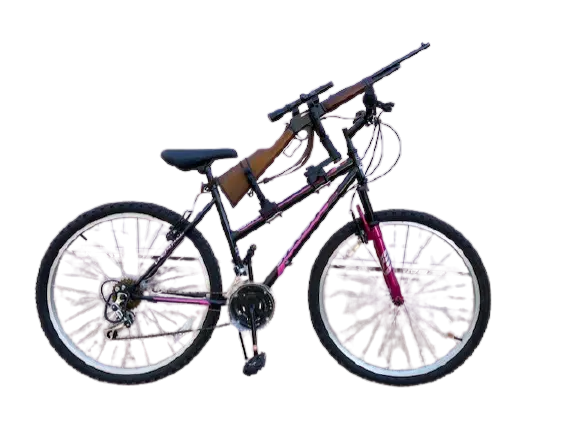 Bicycle Longitudinal Gun Rack 1