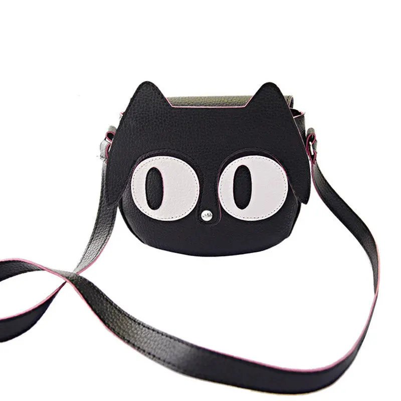 Big Eyes Cute Cartoon Women Shoulder Hbag Messenger Bag Leather Crossbody Pouch Bolsa Feminina Satchel Crossbody Clutch 1