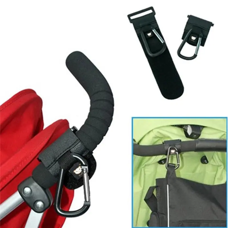 Black Baby Stroller Hook Stroller Accessories Hooks Hanger For Baby Prams 1