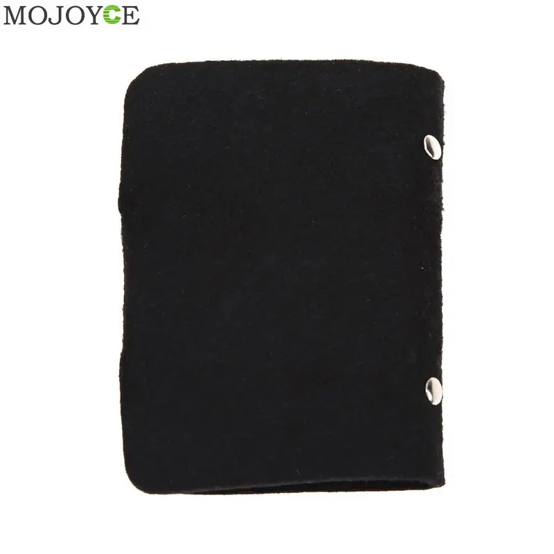 Black Business Cards Wallet Simplle Bag High Capacity Bank Credit Card Id Card Holder Pouch Case Bag Wallet Holder Money Bags 2
