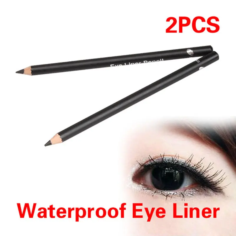 Black Eye Liner Smooth Waterpro Cosmetic Makeup Eyeliner Pencil 1
