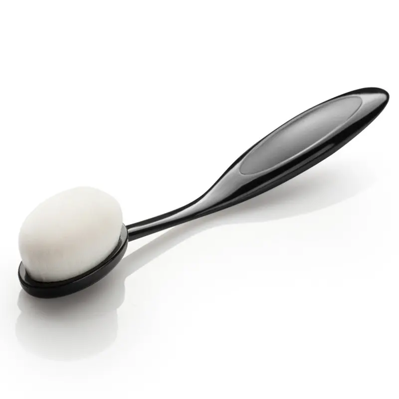 Black White Single Small Toothbrush Foundation Brush Pro Base Makeup Tools 1