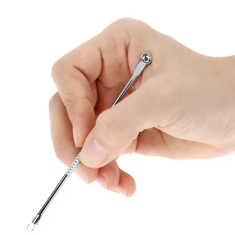 Blackhead Extractor Stainless Steel Comedone Acne Pimple Remover Needle Tool 1