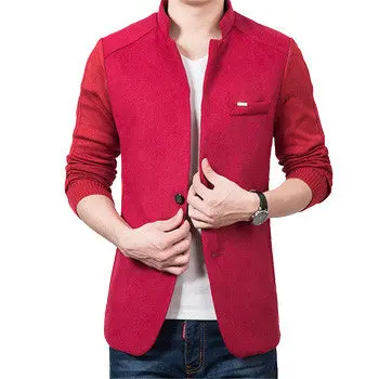 Blazers And Jackets Jaqueta Masculina Cardigans Casual Slim Fit Long Sleeved Blazers Veste Homme Jackets 1