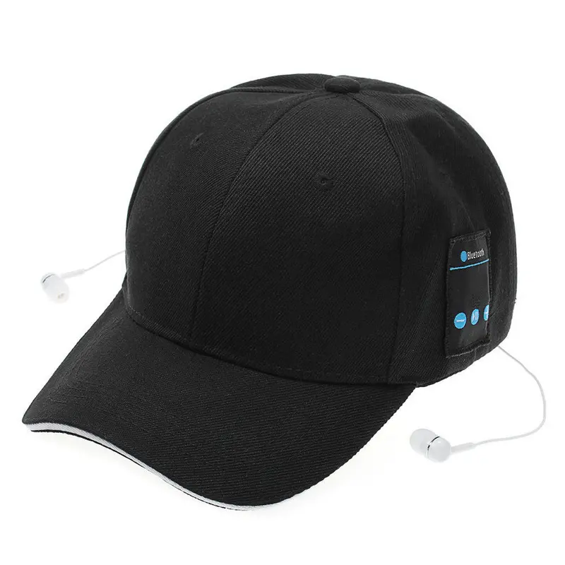 Bluetooth Baseball Cap Bluetooth Canvas Hat Wireless Music Speaker Music Headset Headphones Wireless Hands Free Music Speak Cap 1