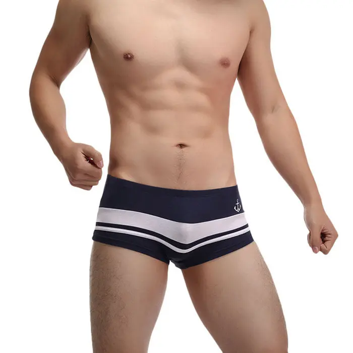 Boat Anchor Boxers Men's Jockstrap Nightwear Shorts Cotton Soft Breathable Underpants Men Boxer Underwear 1