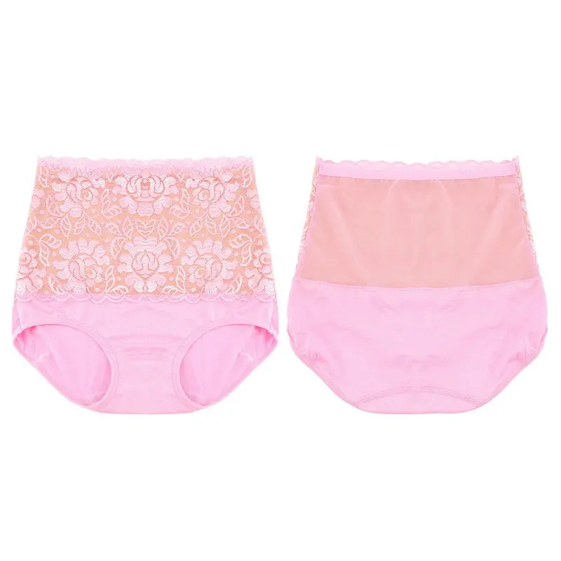Body Shaper Hip Abdo Tummy Control High Waist Briefs Underwearunderpants Sexy Lace Shaper Buttock 2