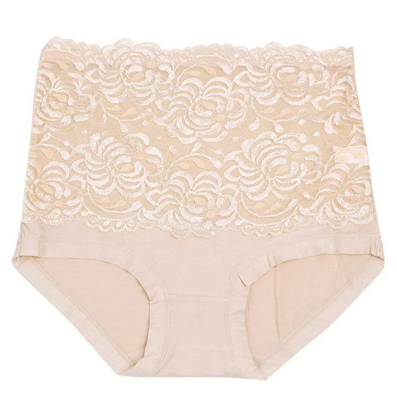 Body Shaper Hip Abdo Tummy Control High Waist Briefs Underwearunderpants Sexy Lace Shaper Buttock 4